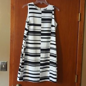 Vince Camuto Black and white dress